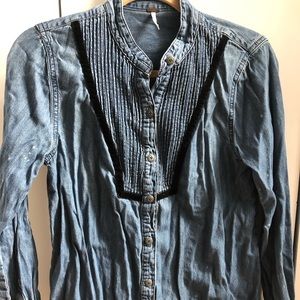 Free People Chambray Shirt